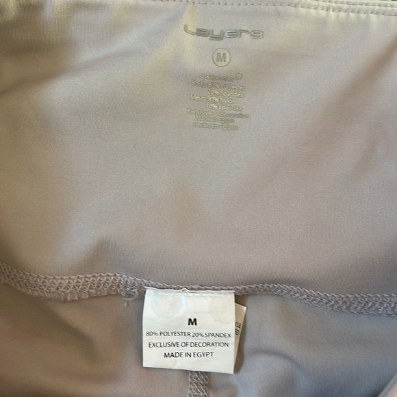 Layer 8 leggings, women’s large, purple - Picture 3 of 4